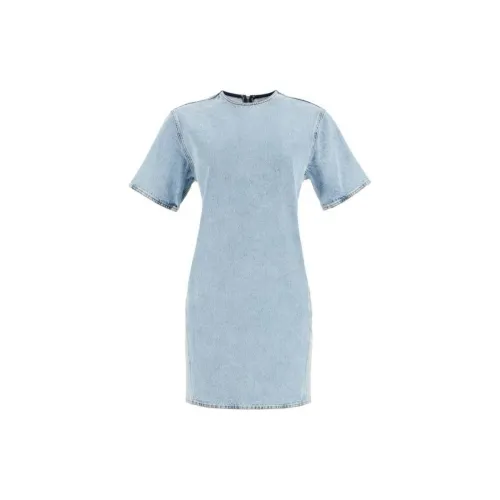 TOTEME Short-Sleeved Dresses Women's Blue