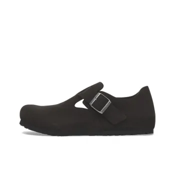 Birkenstock London Suede Leather 'Black'