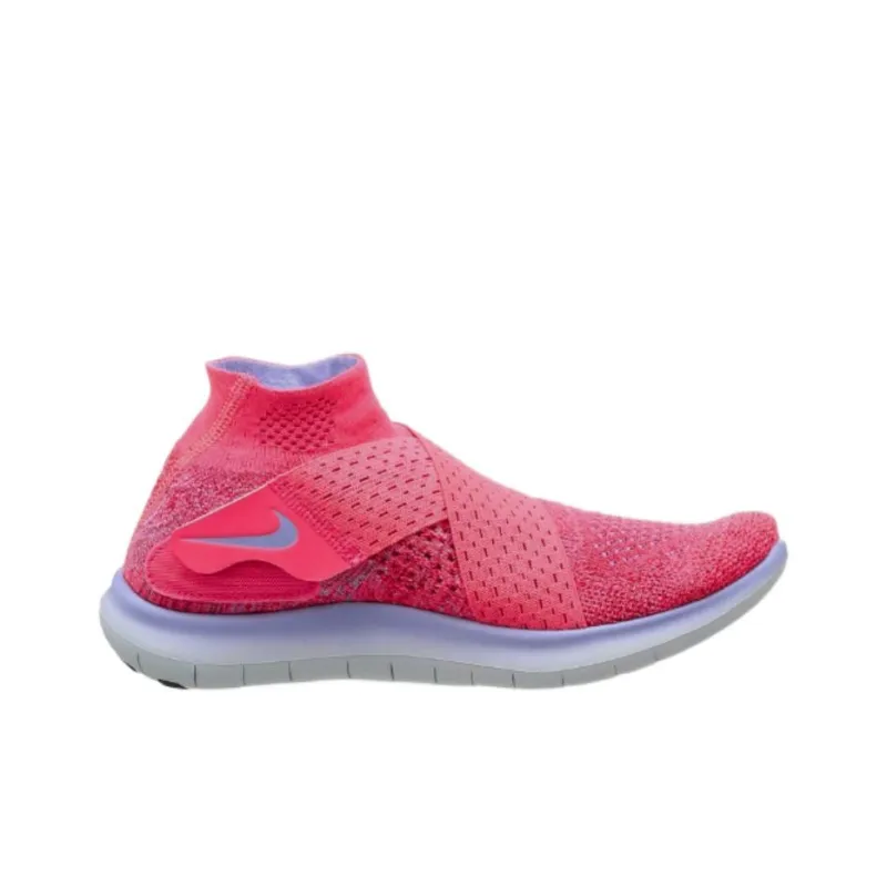 Nike Free RN Shock Absorbers With Slip Resistant And Abrasion Resistant Properties Mid Top Athletic Shoes Women's Pink-1