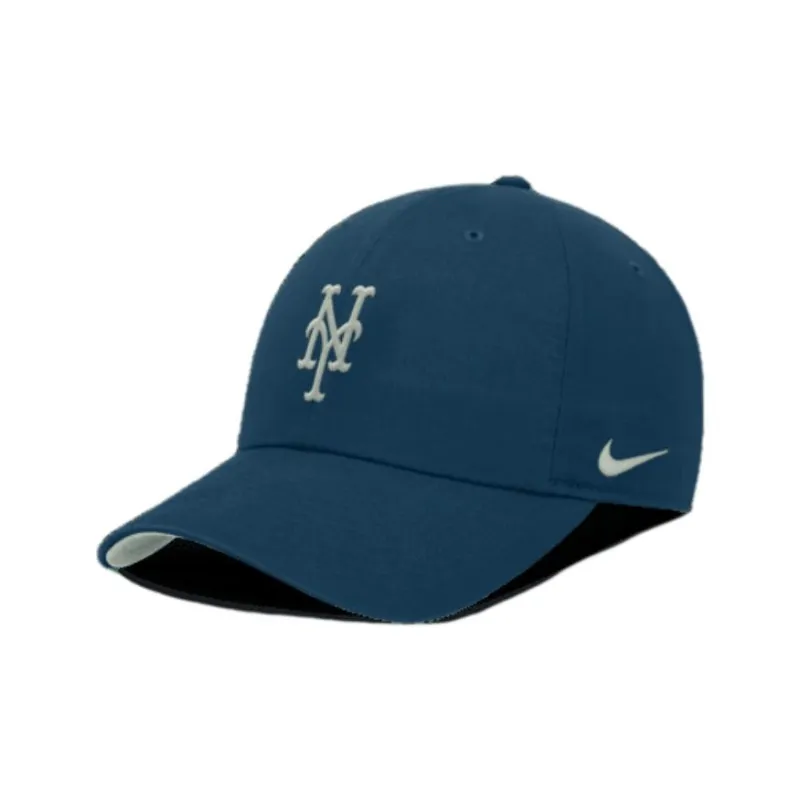Nike Cotton Baseball Caps Men's Navy-0