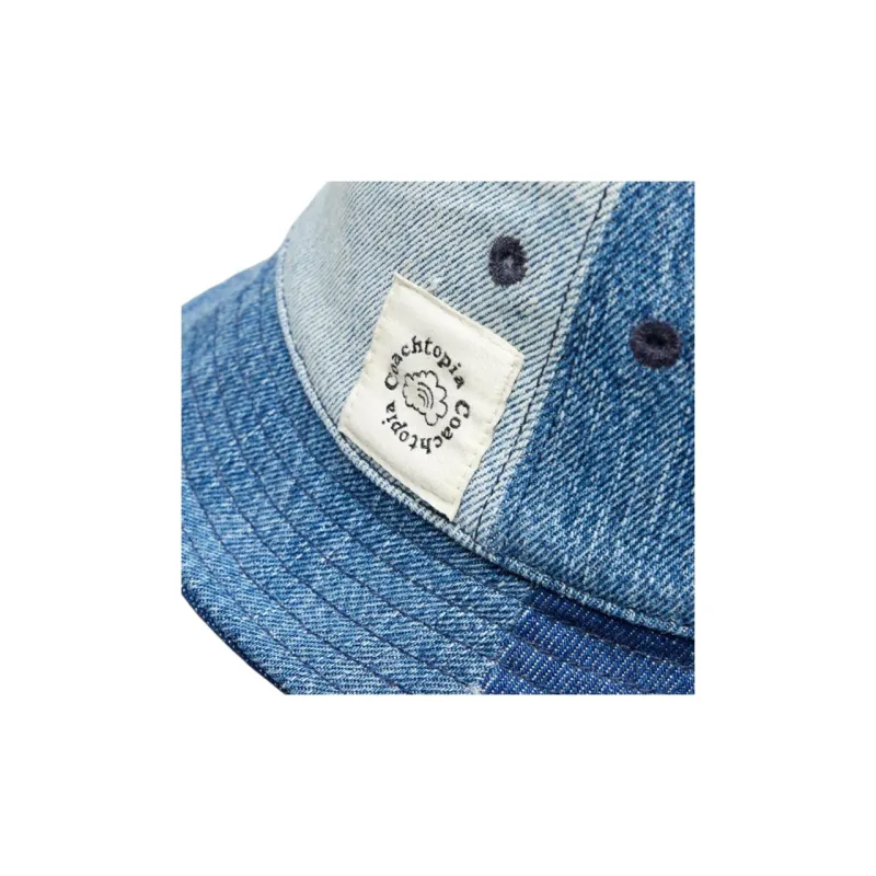 COACH Cotton Bucket Hats Unisex Blue-2
