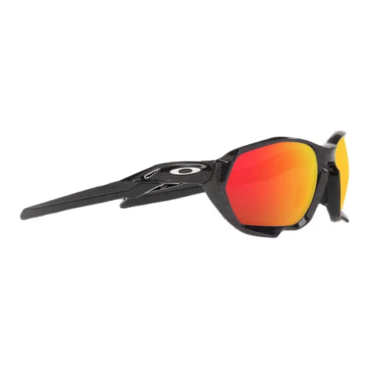 Oakley Nylon Irregular Shape Sunglasses Men's Black-9