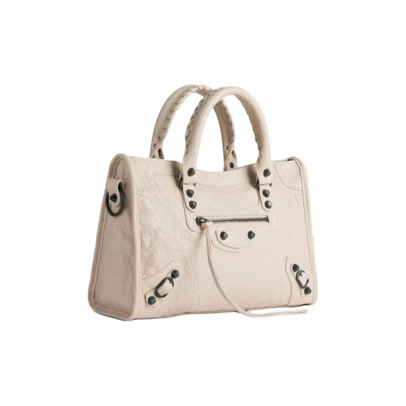 Balenciaga Le City Stud Detailed Small Tote Bag-2