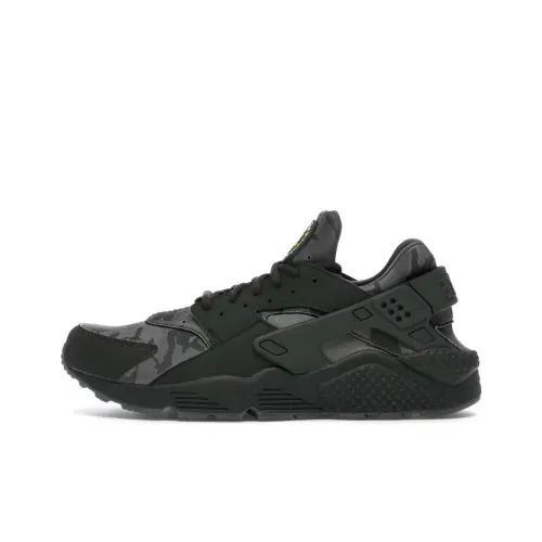 Nike Air Huarache Run Camo Green