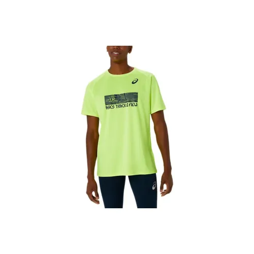 Asics T-Shirts Men Safety Yellow