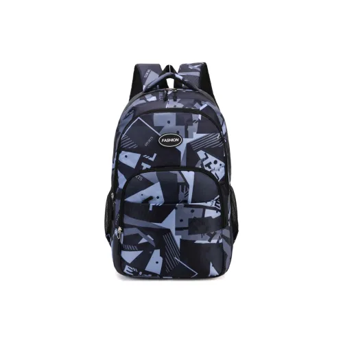 graphic-print zipped makeup bag