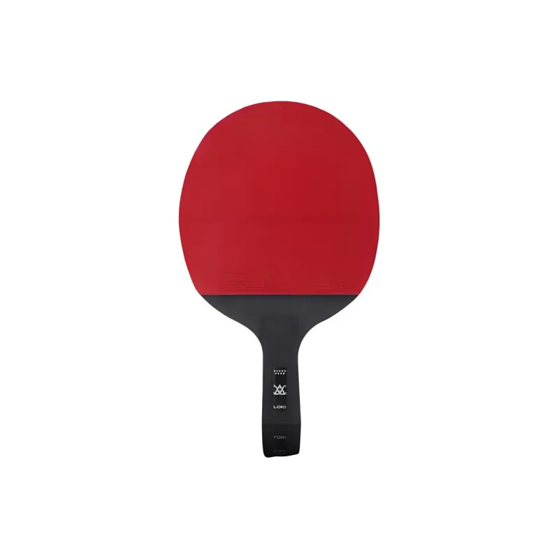 LOKI Ping Pong Paddles Unisex All Wood Red-7