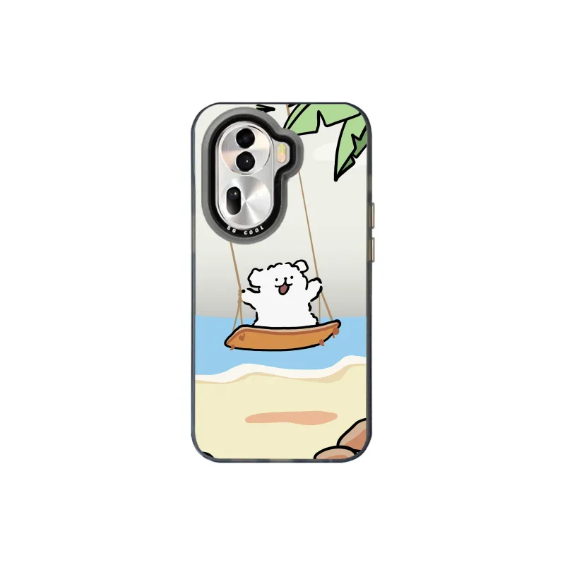 A Tidal Wave Matte Material Swing Puppy Phone Case Applicable For Vivoy100/y78/y77/y53s/y52s/y50/y35/y33/y32/y30-1