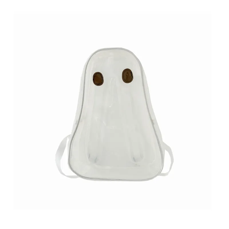 Bywhich PVC Backpack Regular Unisex White Green-3