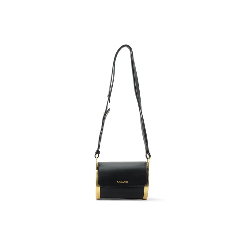 Gudair Cow Leather Shoulder Bag Small Size Women's-5