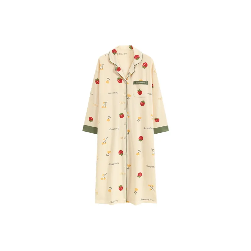 CAIHENGTONG Nightgown Women's Image Color-0