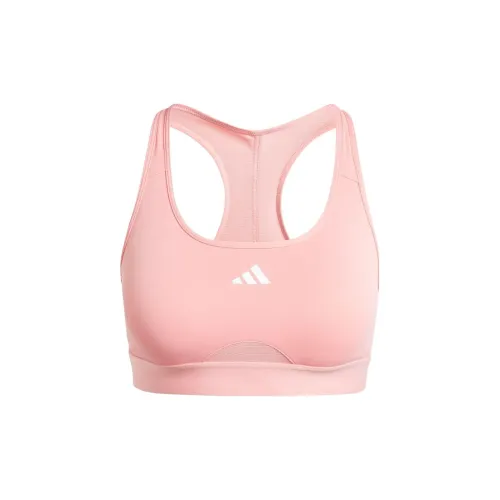 Adidas POWERREACT Sports Underwear Women's Half Pink