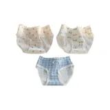 3 Pack (Strawberry+Bowknot+Dark Blue Plaid)