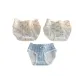 3 Pack (Strawberry+Bowknot+Dark Blue Plaid)