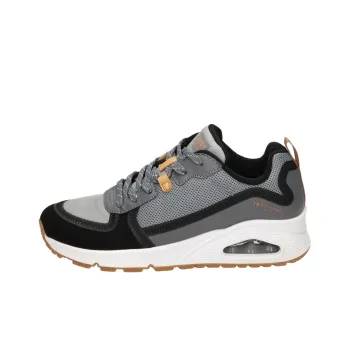 Skechers Uno Cushioning Anti Slip And Wear Resistant Low Top Casual Shoes Women's Gray