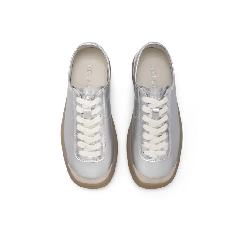 BELLE Slip Resistant Shock Absorbers With Abrasion Resistant Properties Low Top Skateboard Shoes Women's-2
