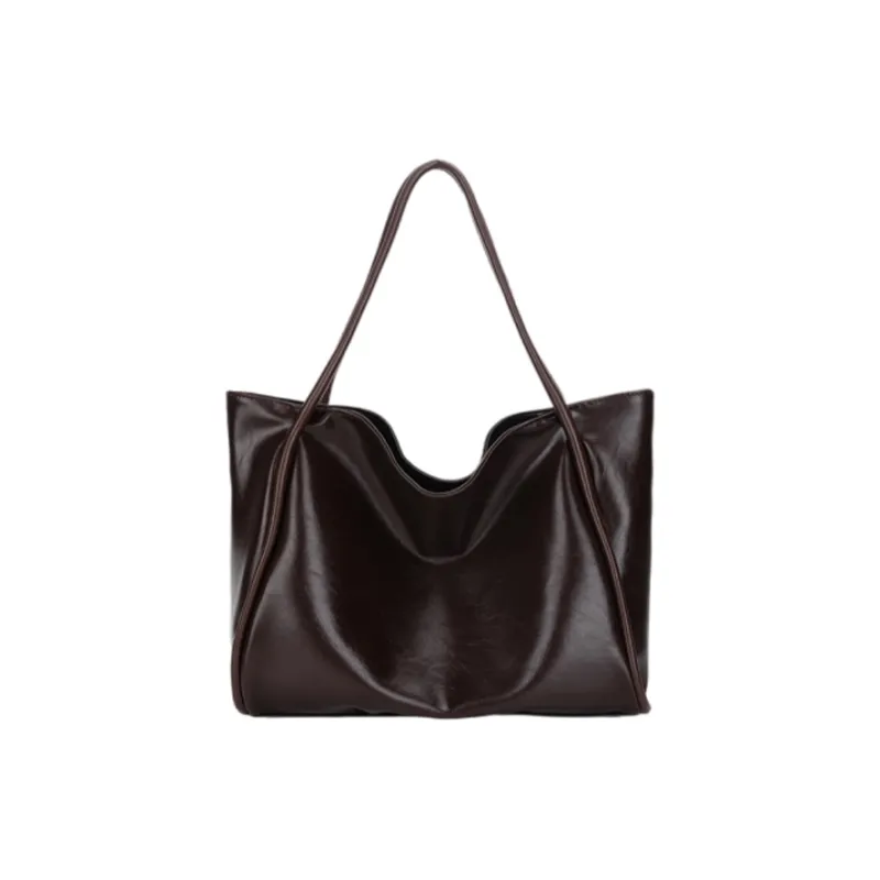 Jade En Plus PVC Shoulder Bag Regular Women's Black/White/Chestnut/Green-1