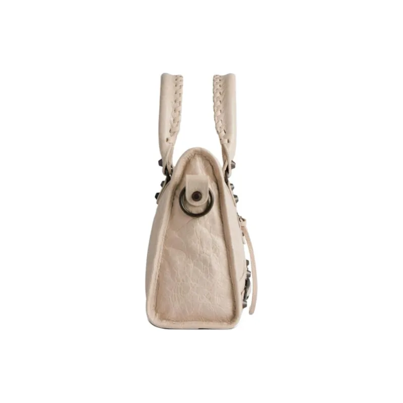 Balenciaga Le City Stud Detailed Small Tote Bag-3