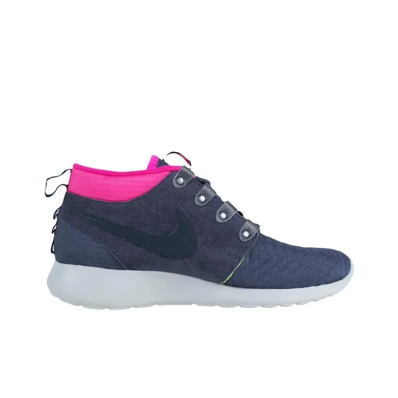 Nike Roshe Run Sneakerboot Gridiron/Dark Obsidian Pinkfl Volt-1