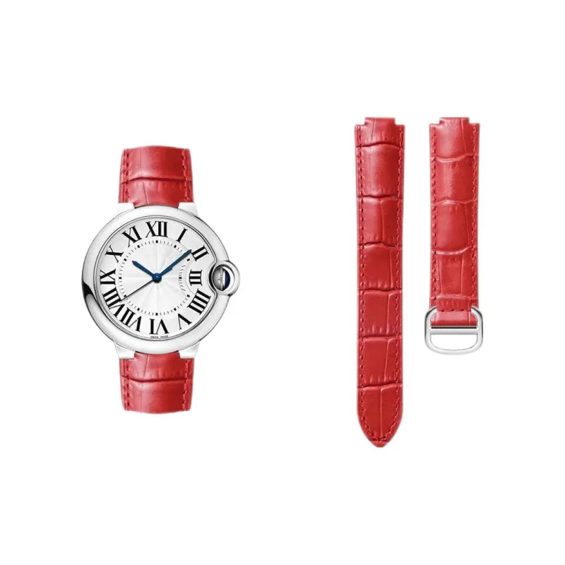CHENSONG Cartier Compatibility Watch Band Genuine Leather Material-2