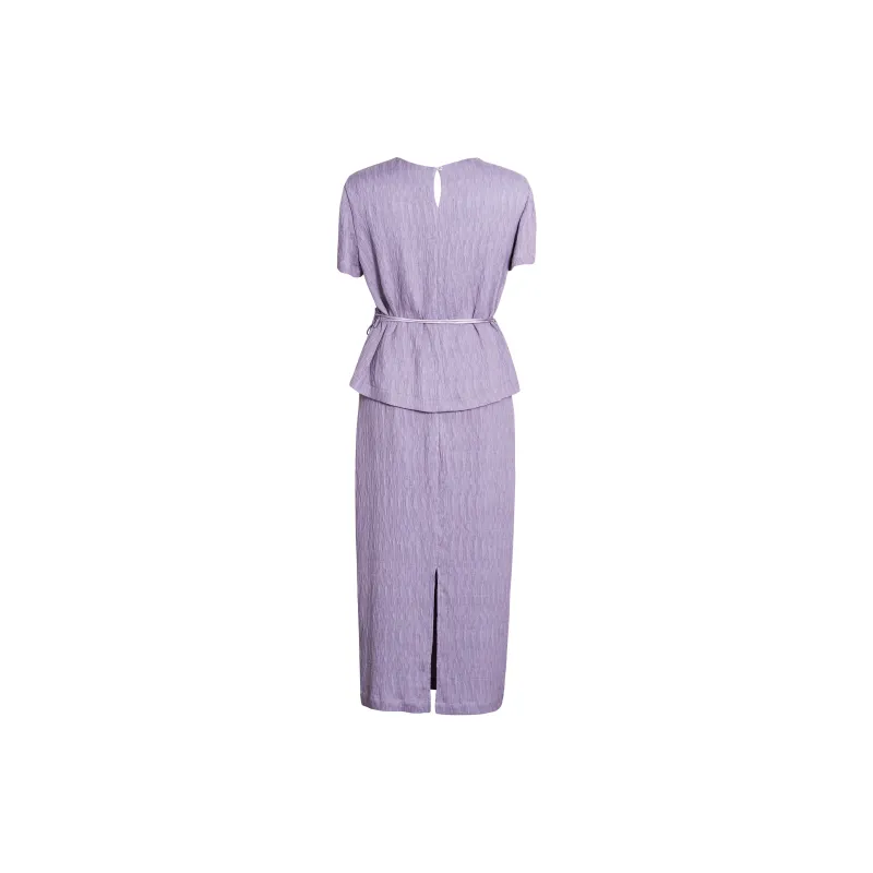 ROEYSHOUSE Skirt Set Women's Taro Purple-2