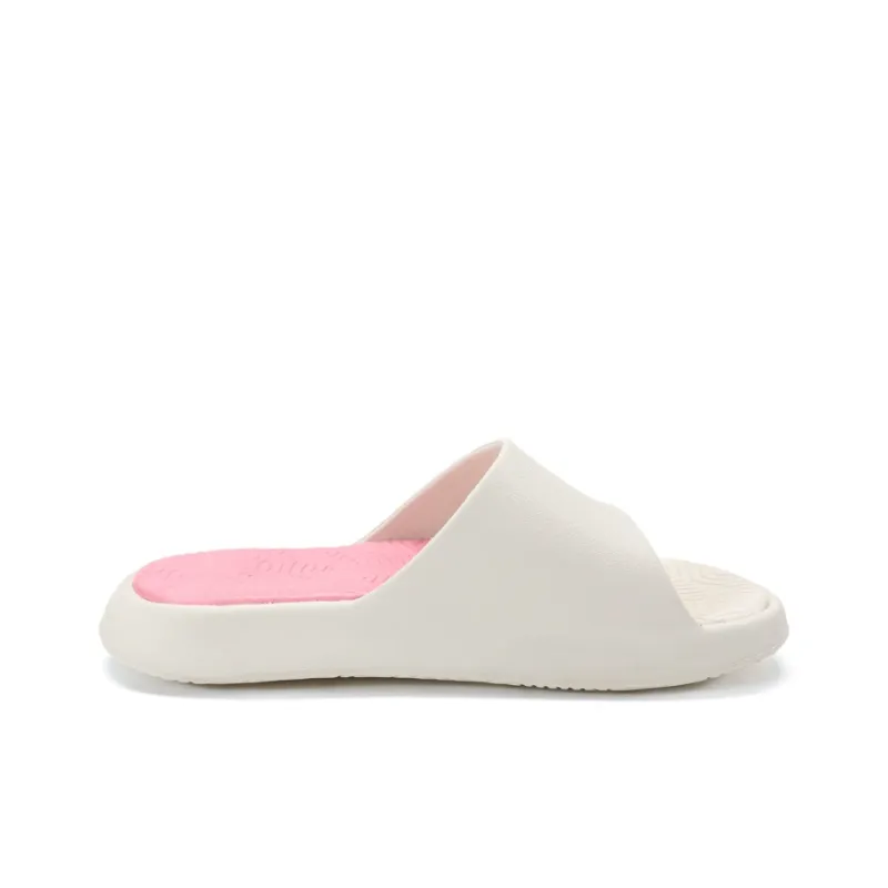 PEAK Taichi Slippers Unisex Pink Ecru-1