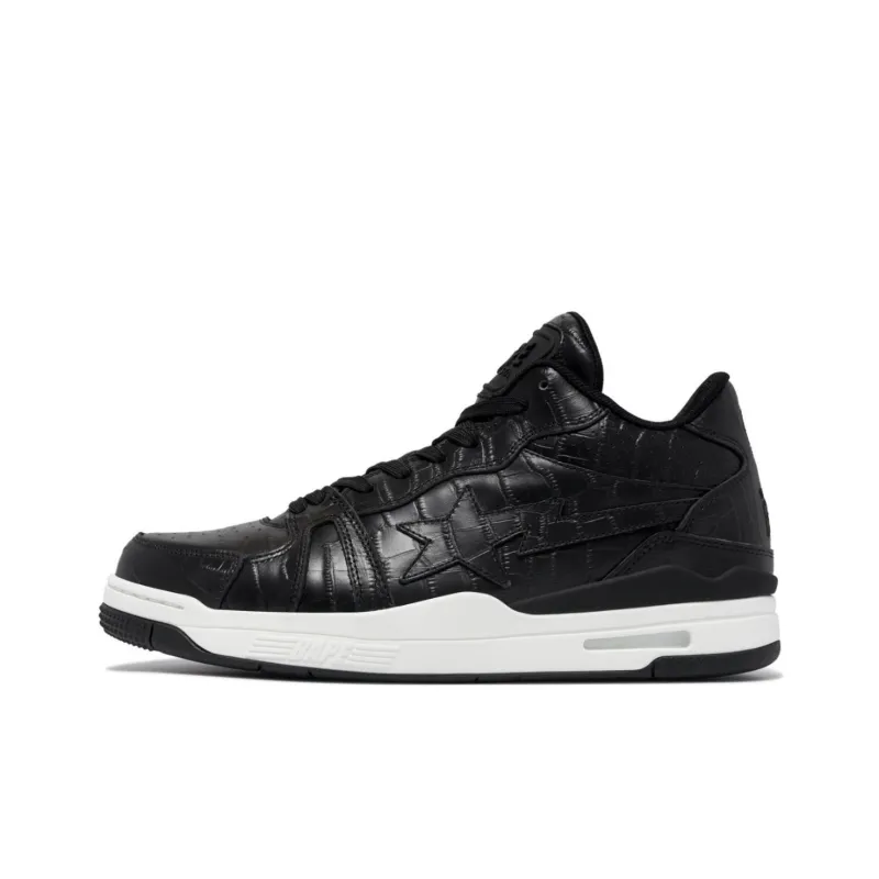 A BATHING APE Mid Top Skateboard Shoes Men's-0
