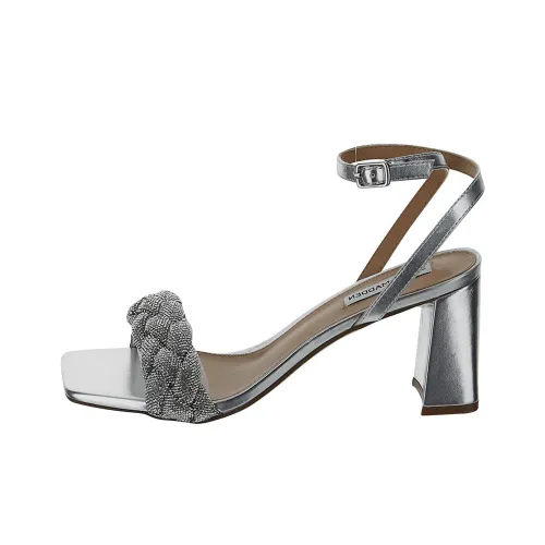 STEVE MADDEN Strap Rounded Women's Silver