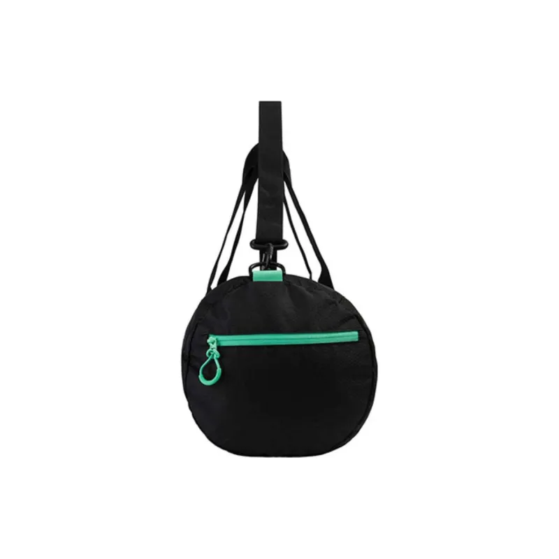 Speedo Polyester Swim Bag Unisex Black & Neon Green-1