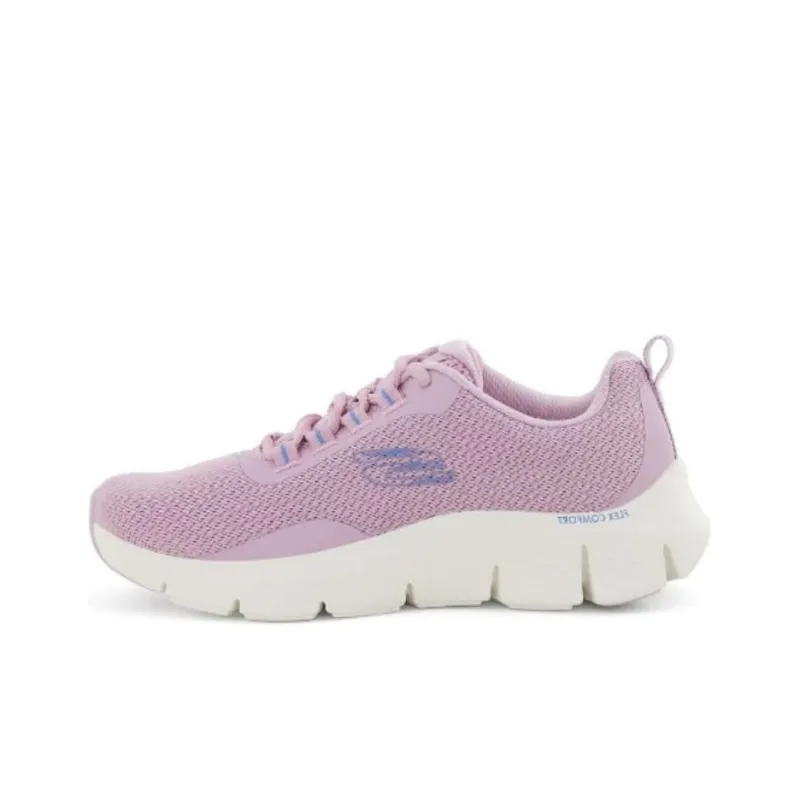 Skechers Flex Comfort Cushioning Wear-Resistant Low-Top Casual Shoes Women's Light Pink-0