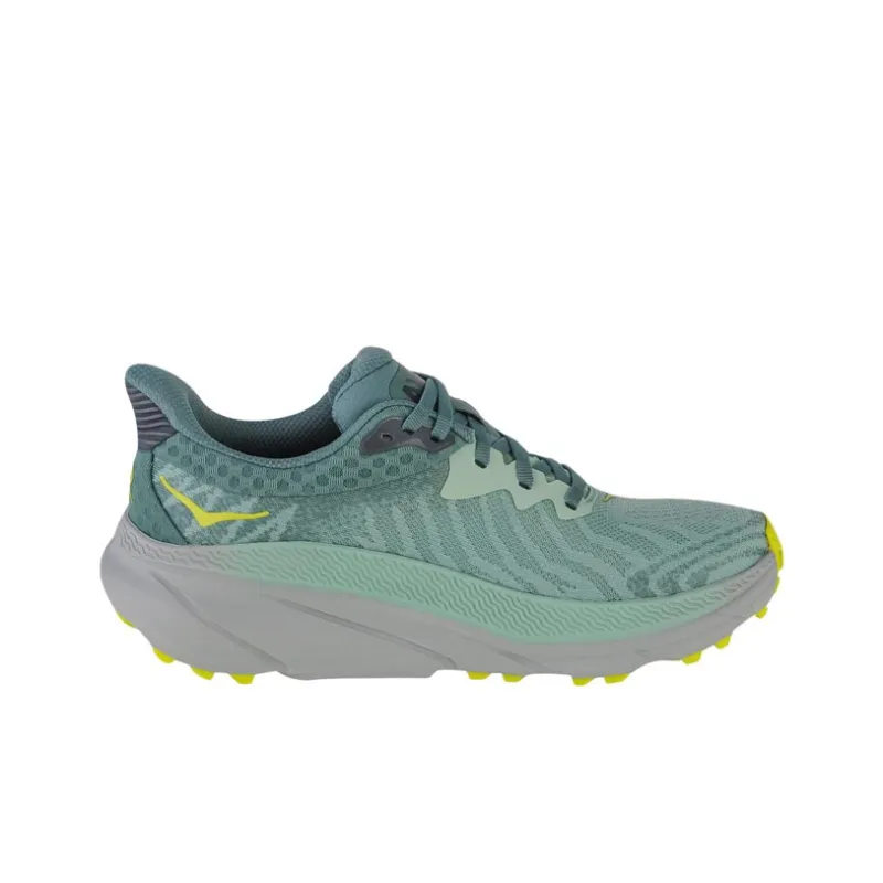 HOKA ONE ONE Challenger ATR 7 Cushioned Wear-Resistant Balanced Lightweight Low-Top Running Shoes Unisex Mist Green-1