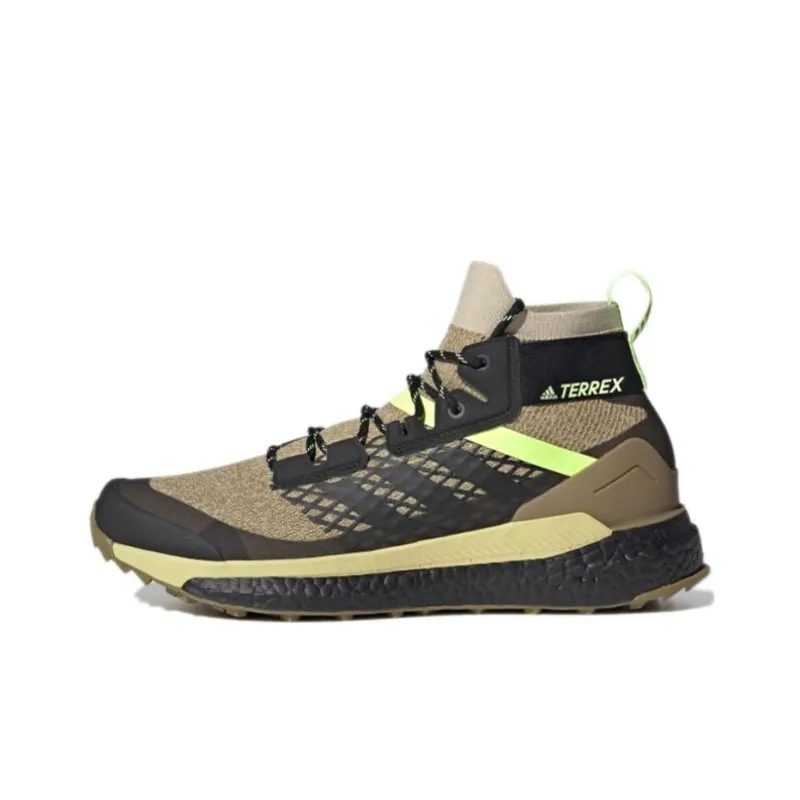 Terrex Free Hiker Adidas Primeblue 'Black Neon Gum'-0