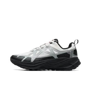 XTEP Cushioning, Wear Resistant Low Top Casual Running Shoes Men's White Gray