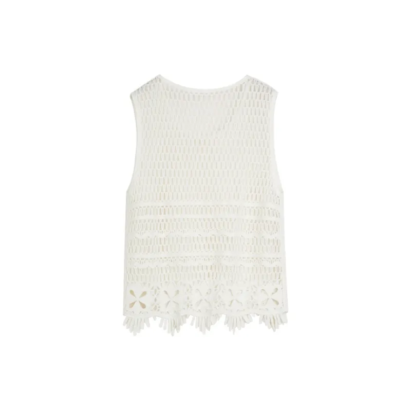 ELLE Sweaters Women's Ecru-1