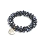 Navy Blue Sheer Hair Tie
