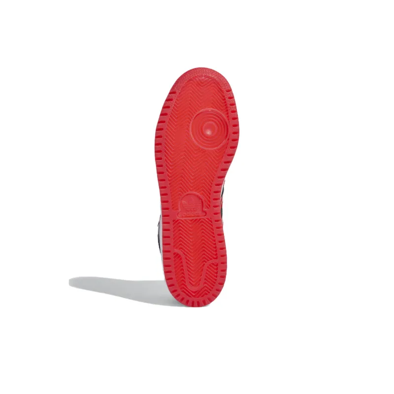 Adidas Top Ten Hi Core Black Vivid Red Patent-5