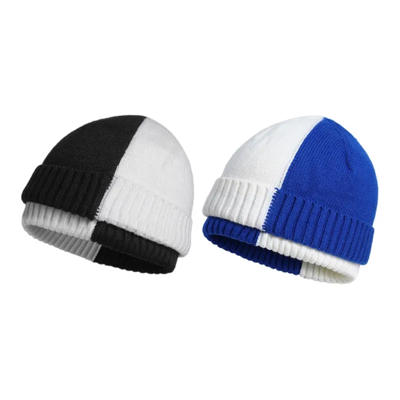 FREE RABBITⅡ Acrylic Beanies Unisex Klein Blue-3