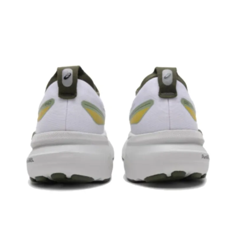 Asics Gel Kayano 31 Slip Resistant, Abrasion Resistant, Breathable Low Top Running Shoes Men's White Green-3