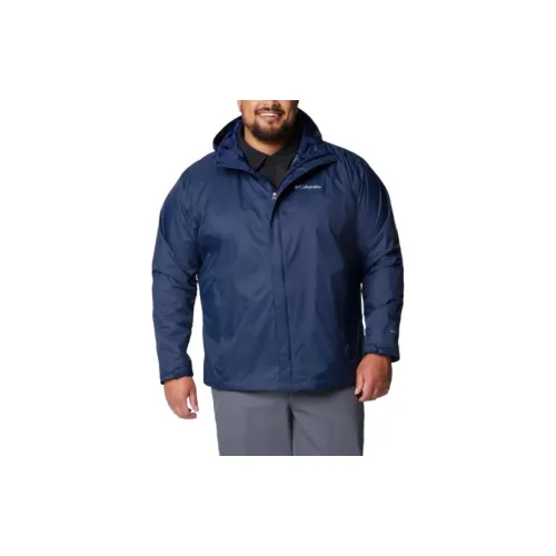 Columbia Watertight Jackets Men Marine Blue