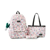 Pink[Three-Piece Set]+Green Onion Doll Charm