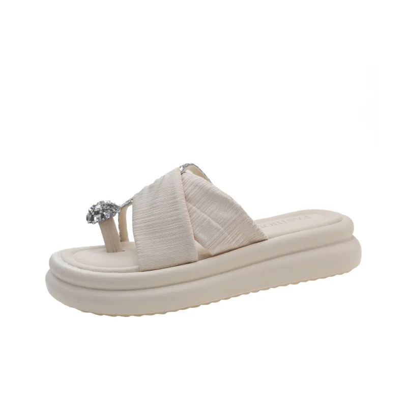 Bull Charm Abrasion Resistant Flip Flops Women's-10