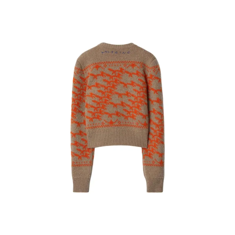 Burberry Cropped Fox Jumper-1