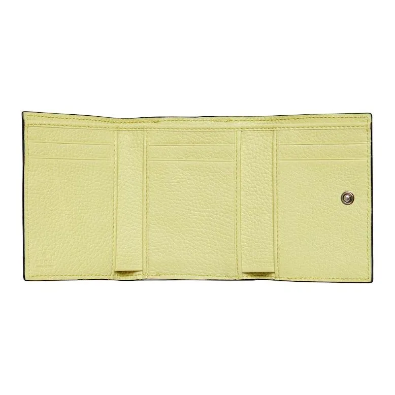 GUCCI Leather Wallet Men's Lime Green-2