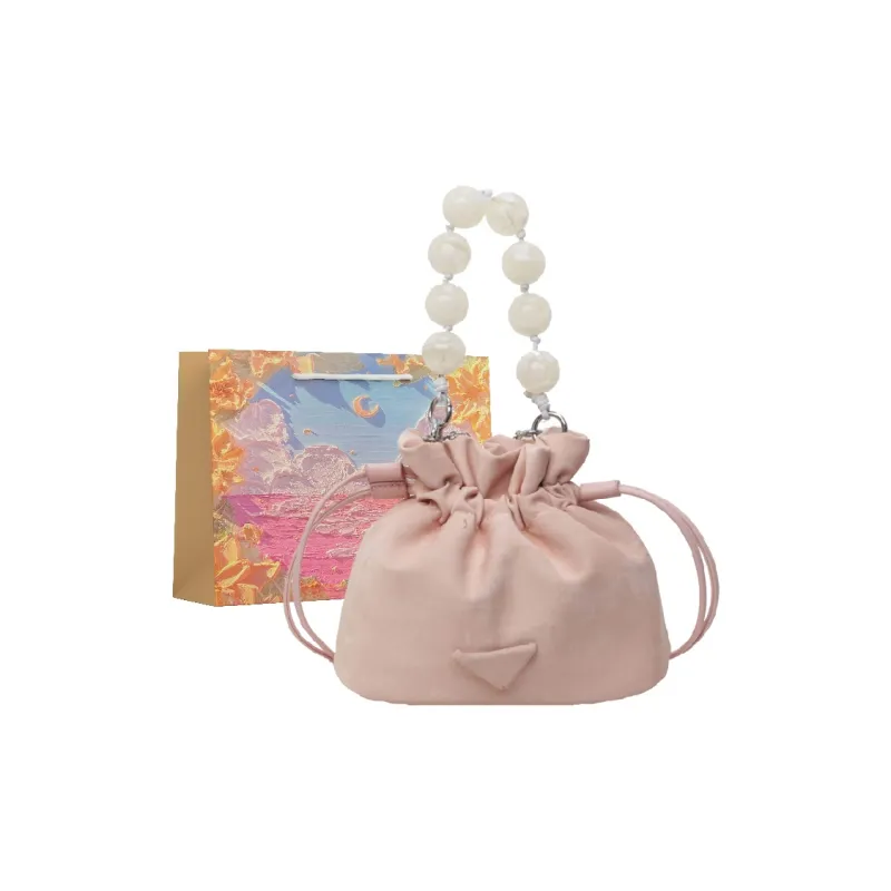 BRINCH PU Bucket Bags Shoulder Bags Women's Purple/Pink/Black/White-4