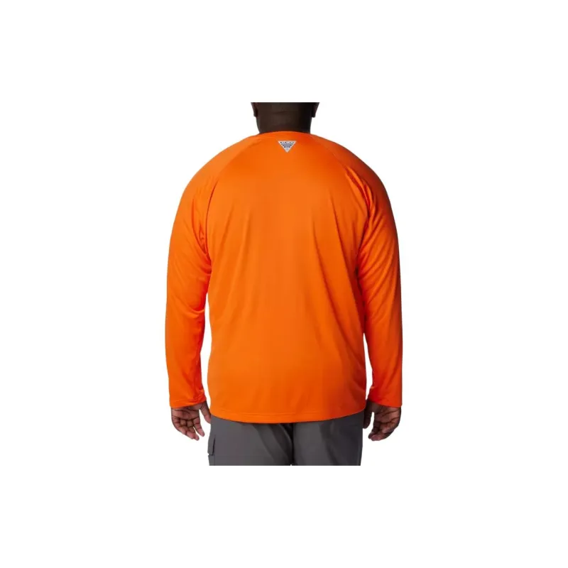 Columbia PFG Tamiami Tackle™ Long Sleeve Shirt Shirt Men's Sparkling Orange-1