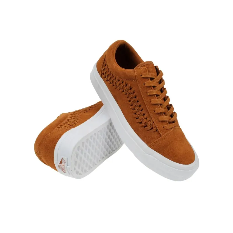 Vans Old School Weave D Suede Glazed Ginger-4