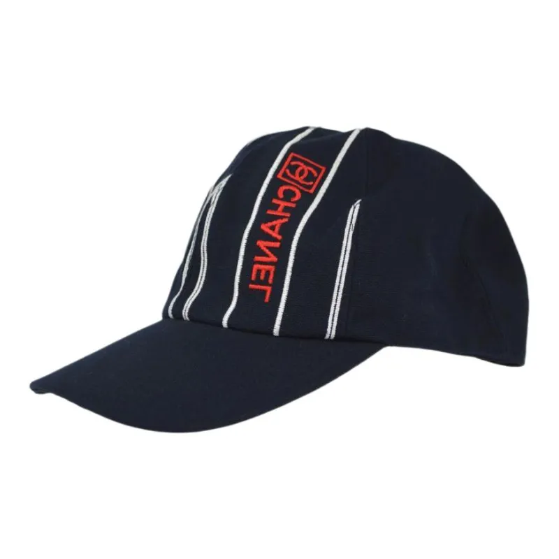 CHANEL 1990 2000s Sport Line Cap-0