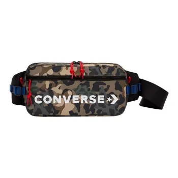 Converse Canvas One Shoulder Crossbody Canvas Bag Fanny Pack Regular Unisex Camouflage