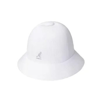 KANGOL Polyester Bucket Hats Unisex White