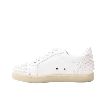 CL LUBOTING Louis Junior Low Top Skateboard Shoes Women's White